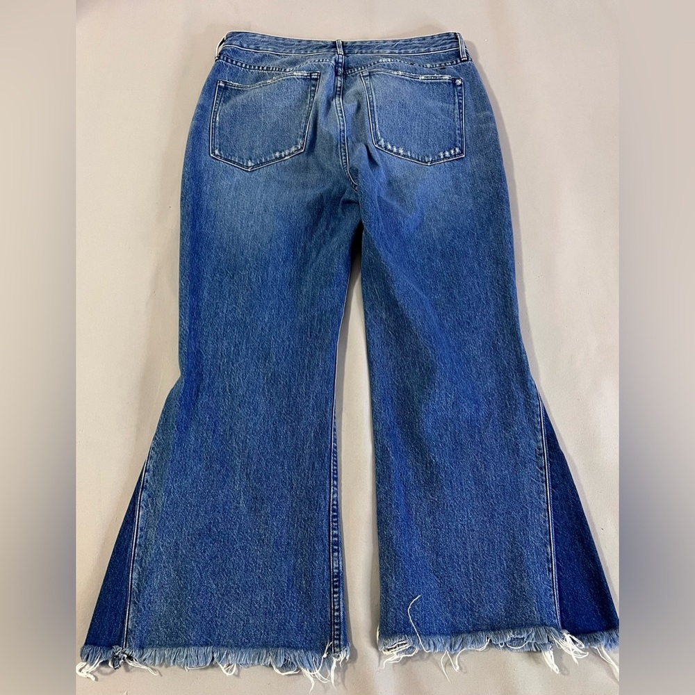 3x1 NYC‎ Womens Denim High Rise Medium Wash Flare Jeans Blue Size 30 Button Fly - Picture 9 of 11